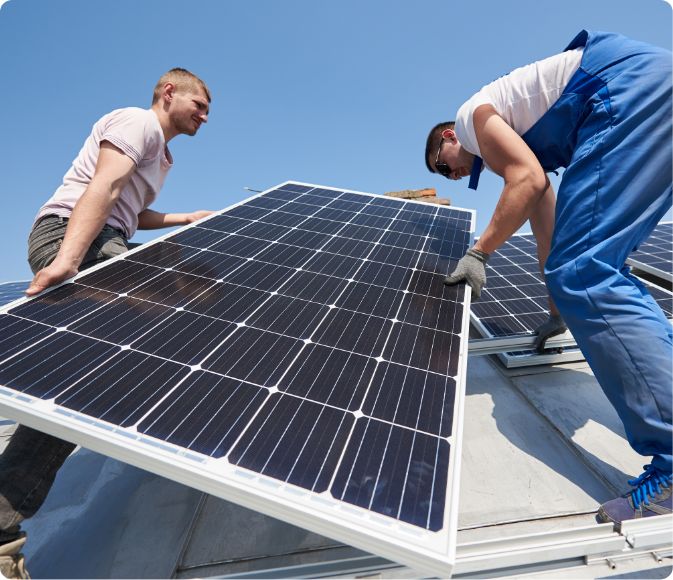 Leistung - PV-Anlagen Installation und Montage Cloudyandrainy-solar